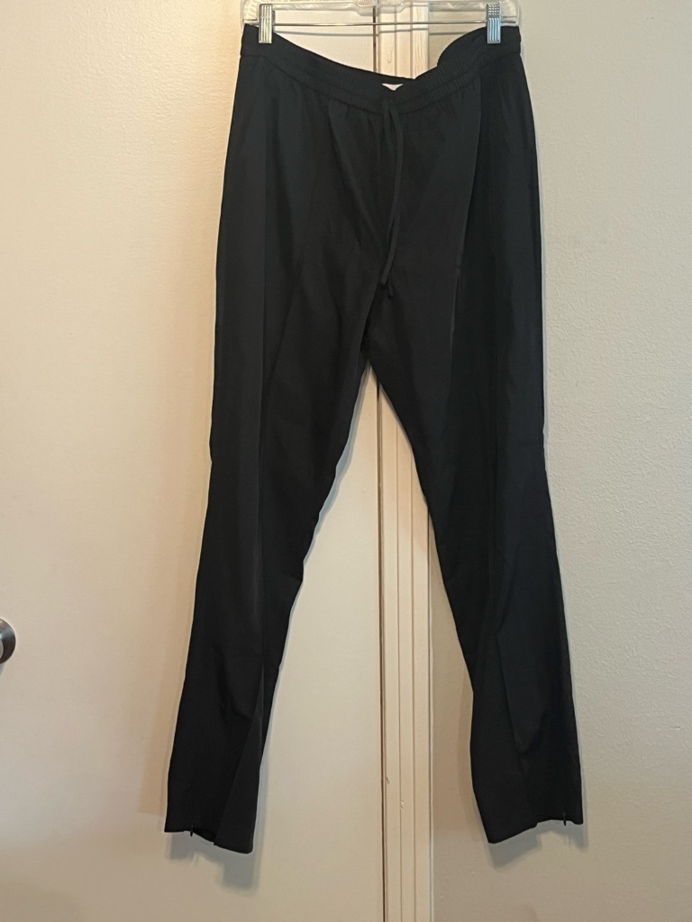 Topman Black Tailor Nylon Trousers NWT Size 36W x 32L